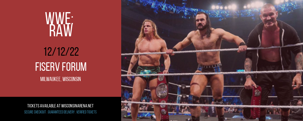 WWE: Raw at Fiserv Forum