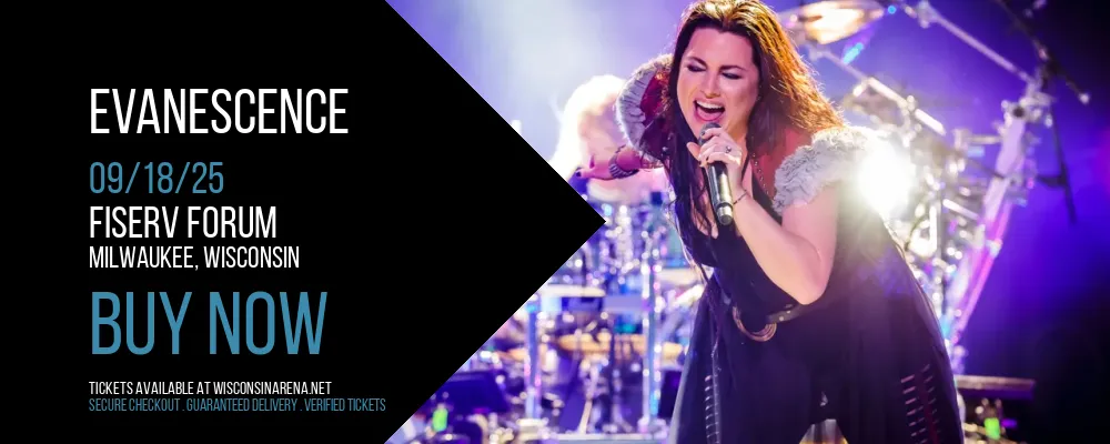 Evanescence at Fiserv Forum