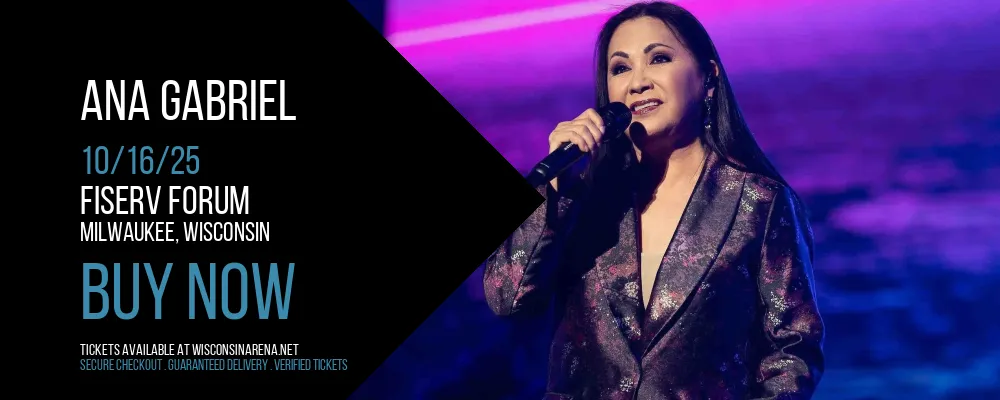 Ana Gabriel at Fiserv Forum