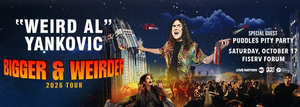 Weird Al Yankovic at Fiserv Forum