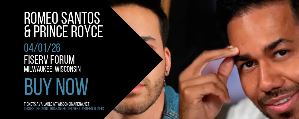 Romeo Santos & Prince Royce at Fiserv Forum