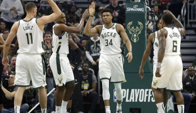 NBA Eastern Conference First Round: Milwaukee Bucks vs. TBD - Home Game 1 (Date: TBD - If Necessary) [CANCELLED] at Fiserv Forum