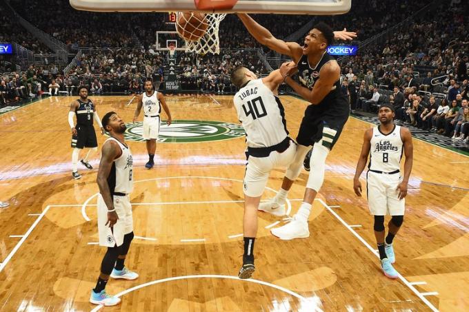 NBA Eastern Conference First Round: Milwaukee Bucks vs. TBD - Home Game 2 (Date: TBD - If Necessary) [CANCELLED] at Fiserv Forum