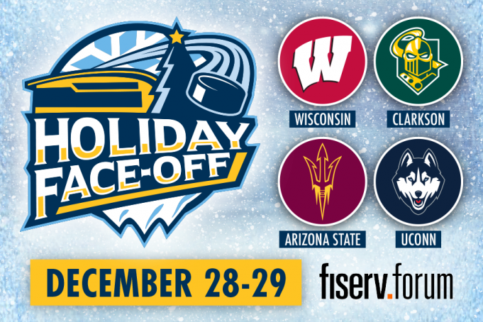 Holiday Face-Off - 2 Day Pass at Fiserv Forum