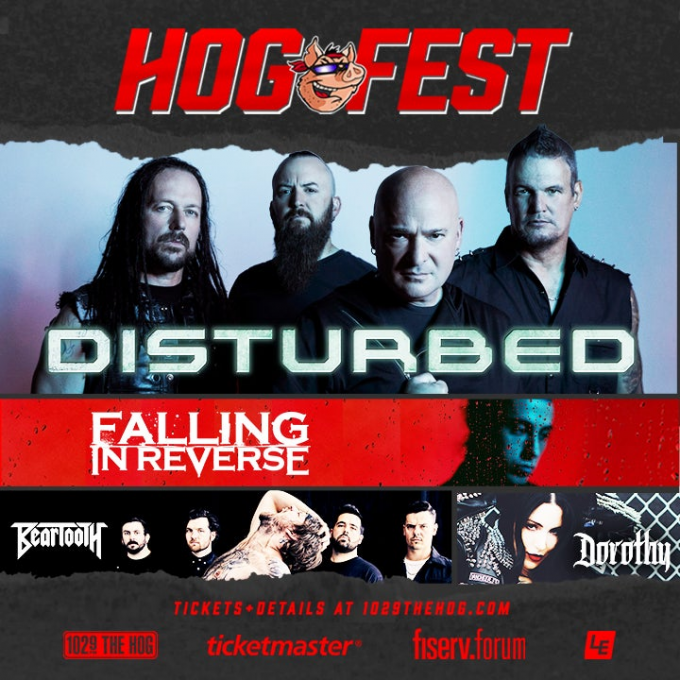 Hog Fest: Disturbed at Fiserv Forum