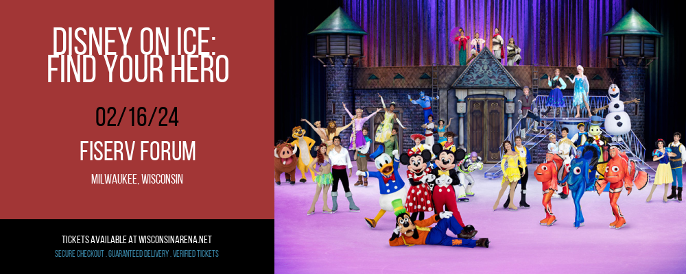 Disney On Ice at Fiserv Forum