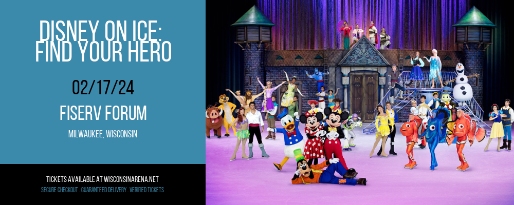 Disney On Ice at Fiserv Forum