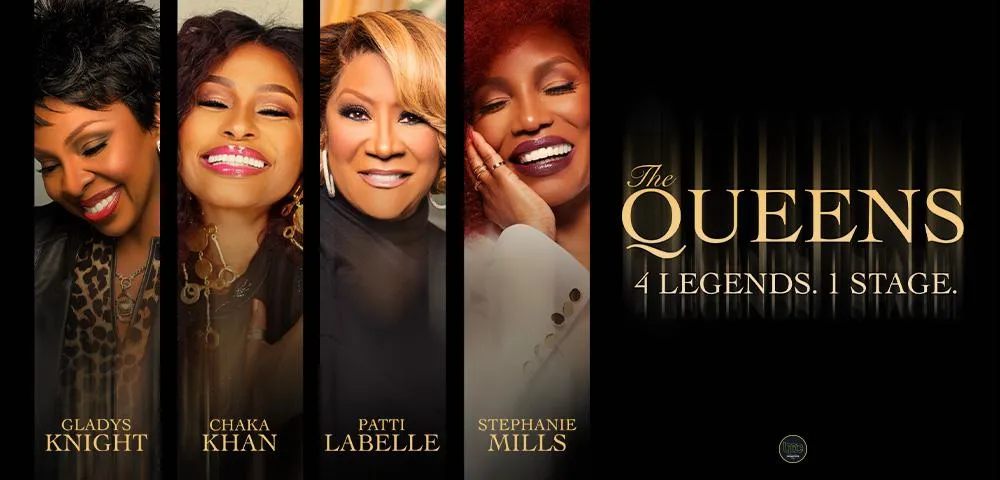 The Queens: 4 Legends, 1 Stage &#8211; Gladys Knight, Patti LaBelle, Chaka Khan &amp; Stephanie Mills