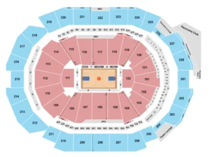 Fiserv Forum Seating Chart
