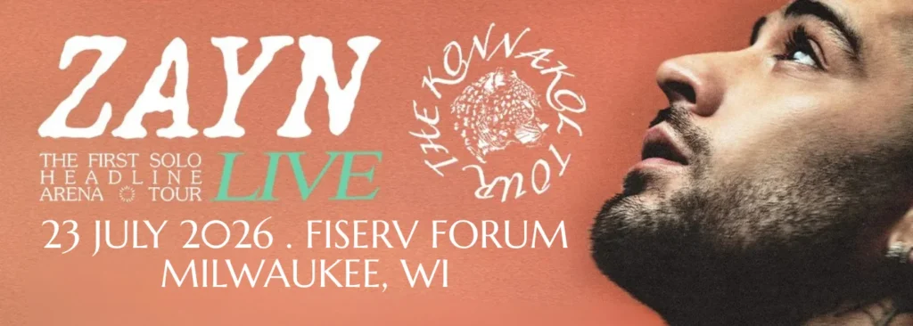 Zayn at Fiserv Forum