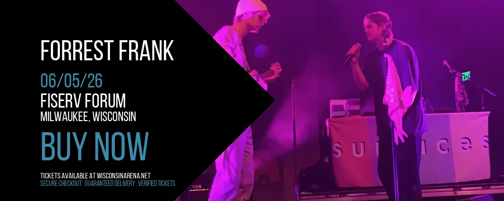 Forrest Frank at Fiserv Forum